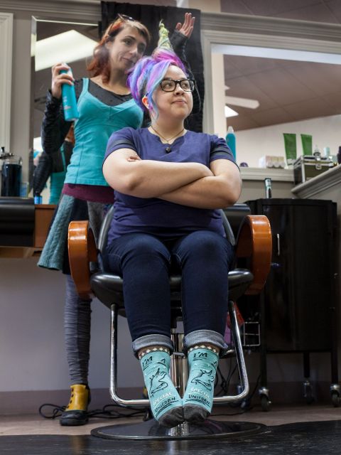 Image of I'am A Special Unicorn W-Ankle Socks